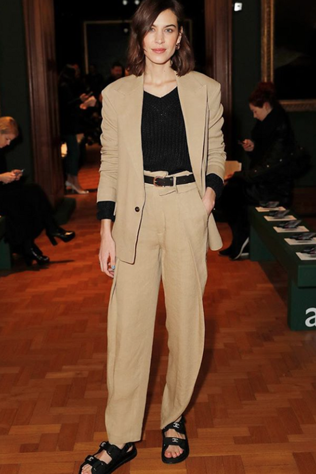 Alexa Chung filtra un look de la nueva colección H&M Studio