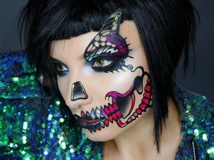 hacer los deberes caligrafía Capilla Fotos: 10 cuentas de maquillaje en Instagram para inspirarte este Carnaval  | Mujer Hoy