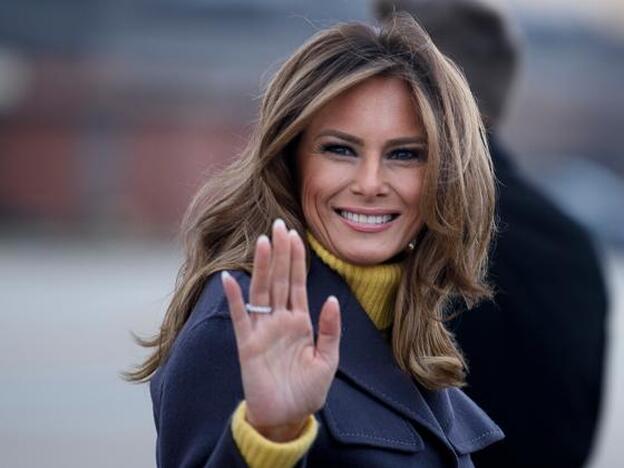 Melania Trump y su calzado más atrevido