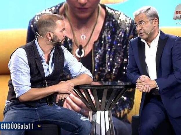 El cara a cara de Antonio Tejado con Jorge Javier Vázquez tras su expulsión de 'GH Dúo'