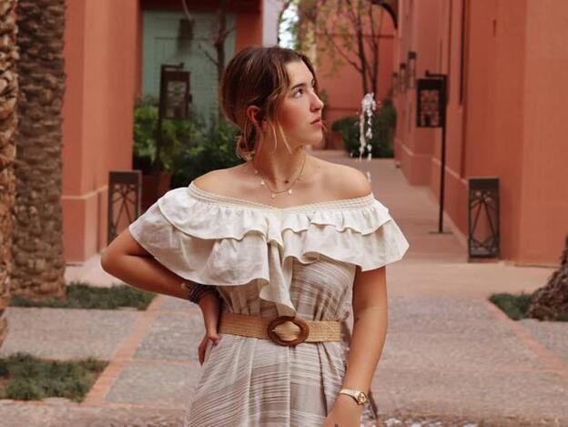 Zara se cuela en la maleta que Alba Díaz ha llevado a Marrakech