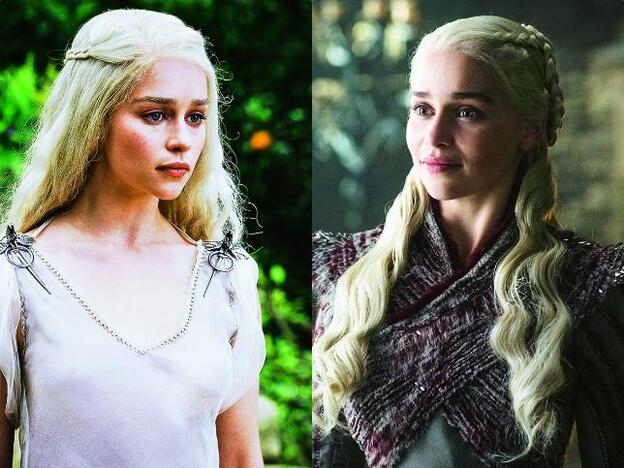 Así han cambiado las mujeres de 'Juegos de Tronos'