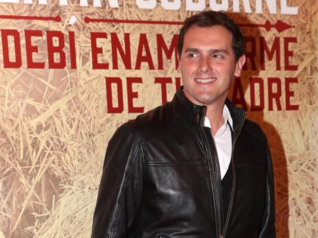 Albert Rivera, sin Malú, en el concierto de Bertín Osborne