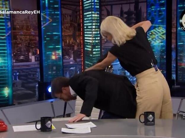 Amaia Salamanca deja reventado a Pablo Motos en 'El Hormiguero'