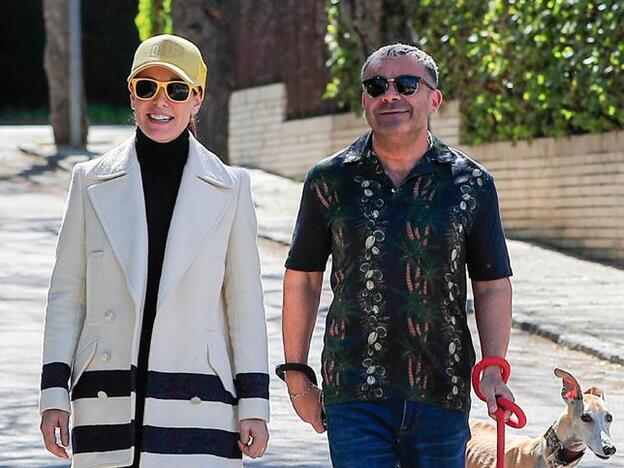 La visita de Raquel Sánchez Silva a Jorge Javier Vázquez tras su ictus