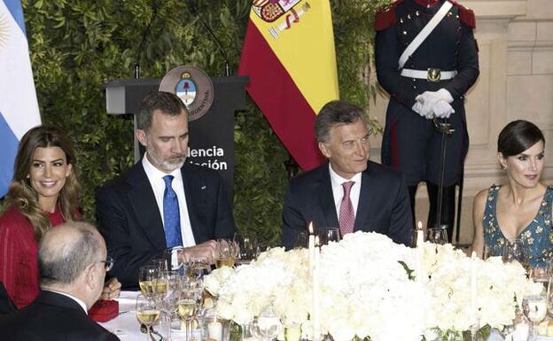 Sintonía entre los Reyes y los Macri