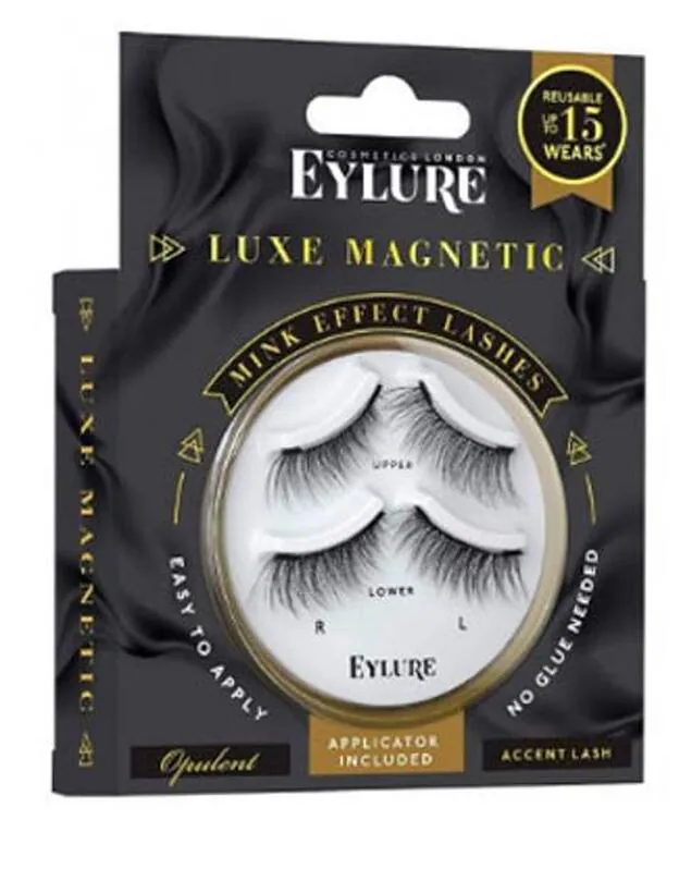 Pestañas magnéticas Opulent Accent con aplicador de Eylure, 14,99 euros.