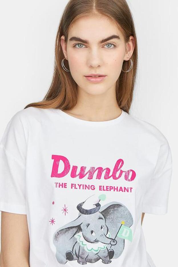 La camiseta más entrañable de Dumbo está en Stradivarius