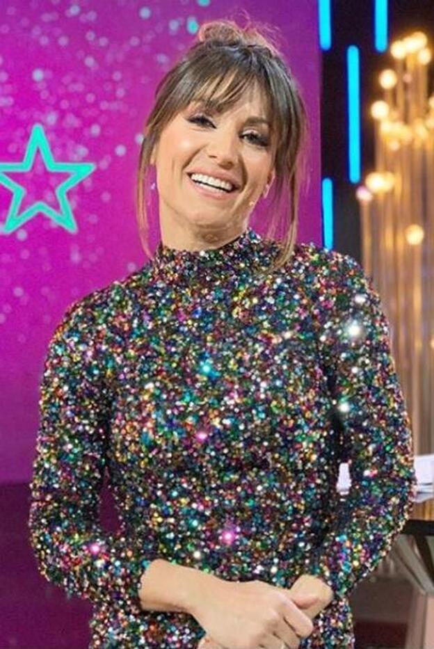 Nagore Robles deslumbra con el vestido más brillante de Victoria