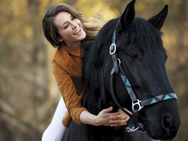 Astrid Klisans: "Los caballos no son animales muy listos, pero sí muy nobles"