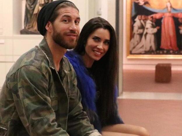 Insultos a Sergio Ramos y Pilar Rubio por colgar unas fotos en un museo