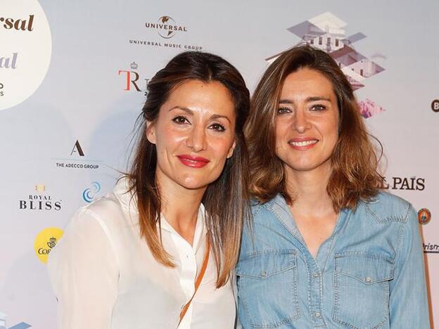 Sandra Barneda public apor primera vez una foto besando a Nagore Robles. Pincha sober la foto para ver las parejas de lesbianas más famosas./gtres.