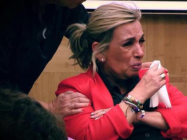 El parte médico de Carmen Borrego tras el tortazo en 'Sálvame Okupa'