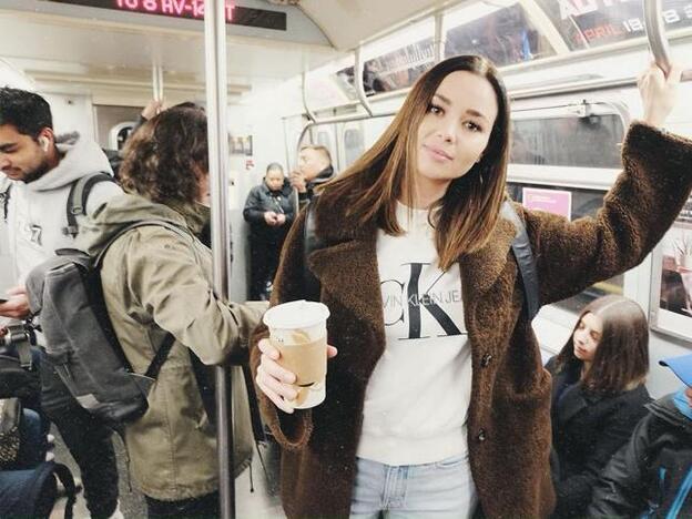 La preocupación de Dafne Fernández en su viaje a Nueva York