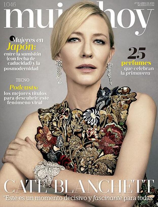 Cate Blanchett, más impresionante que nunca en la portada de Mujerhoy