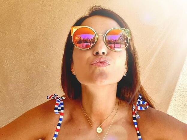 Paula Echevarría estrena bikini de Calzedonia que será tendencia