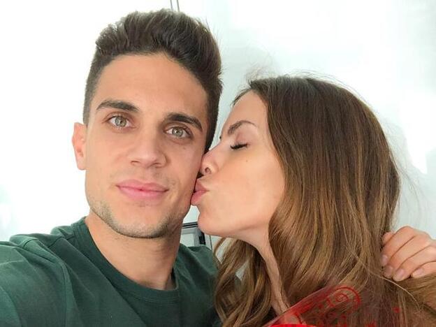 Marc Bartra y Melissa Jiménez esperan su tercer hijo (y ya saben el sexo)