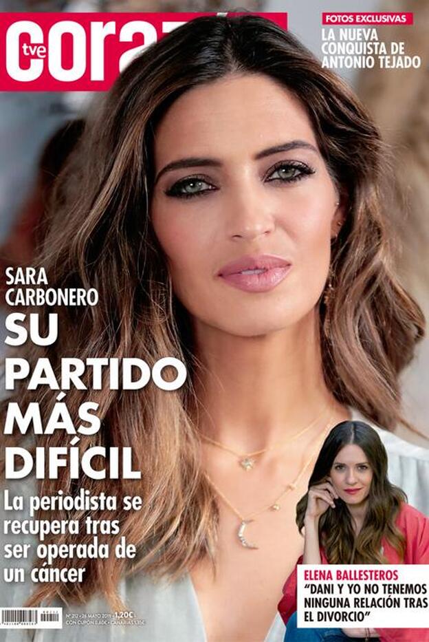 El complicado momento que atraviesa Sara Carbonero, portada de 'Corazón'