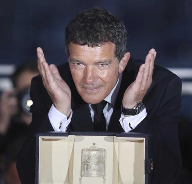 El emotivo discurso de Antonio Banderas al ser premiado en el Festival de Cannes
