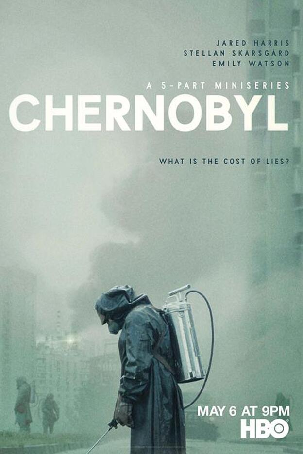 Cartel de Chernobyl, la nueva serie de HBO.