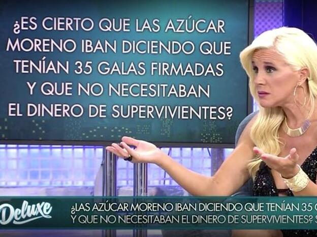 Loly Álvarez deja al descubierto la estrategia de Azúcar Moreno en 'Supervivientes'