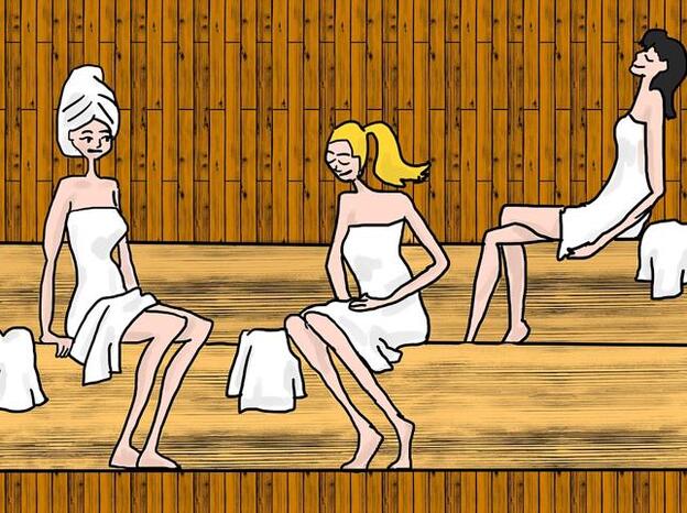 Beneficios detox de sudar en la sauna