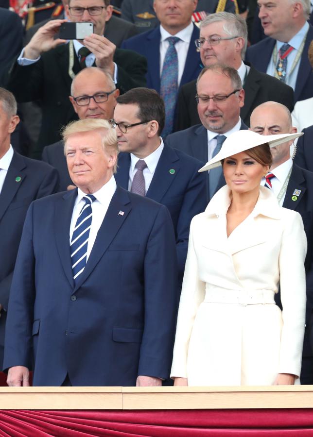 Las fotos virales de la visita de Trump a Inglaterra: de los cambios de look de Melania Trump y Kate Middleton, al meme de la Reina Isabel II