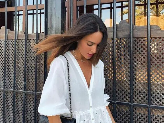 Rocío Osorno ha dado con una de las camisas de nueva colección más bonitas de Zara./Instagram.