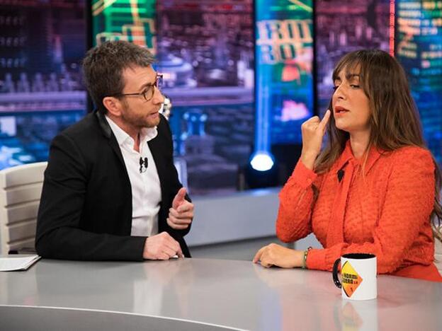 Tensión entre Pablo Motos y Candela Peña en su entrevista en 'El Hormiguero'