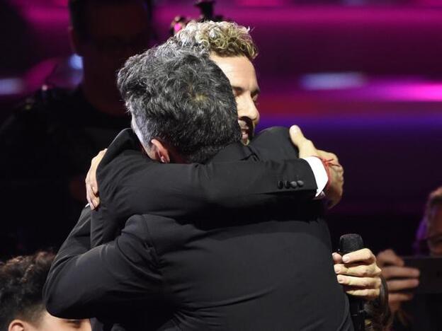 Alejandro Sanz y David Bisbal en 2017./gtres.