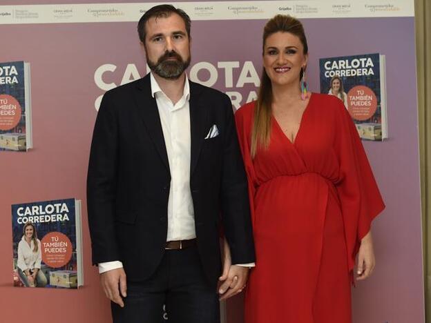 Carlota Corredera, emocionada en la celebración de su aniversario de boda