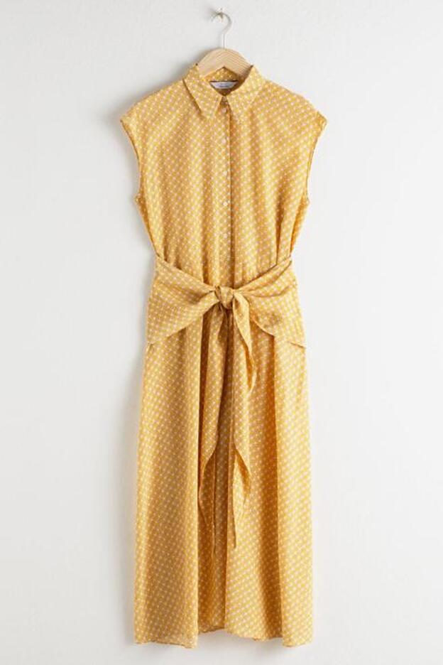 Vestido midi Waist Knot Midi Dress de & Other Stories. (89 euros).