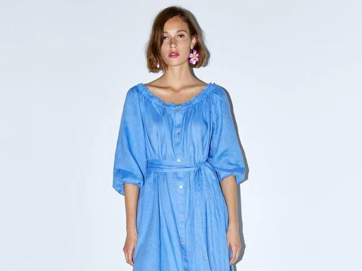 12 vestidos de lino low cost que nos vamos a comprar en las rebajas