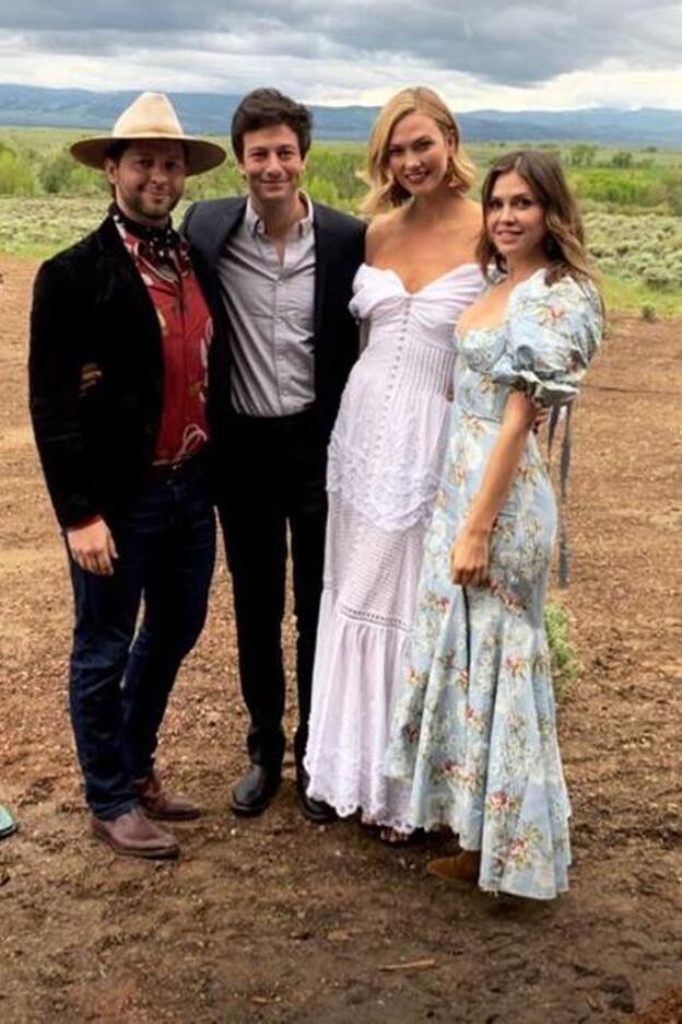 El vestido de novia de Karlie Kloss es lo más bonito que verás en Instagram este verano