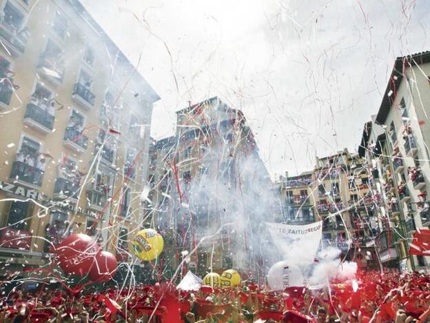 Chupinazo para nuevas rutinas