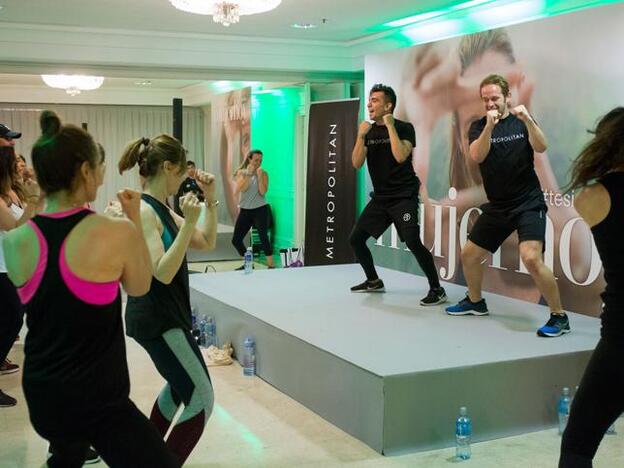 Clase de Zumba, Espacio #MOVE, Go Natural 2019