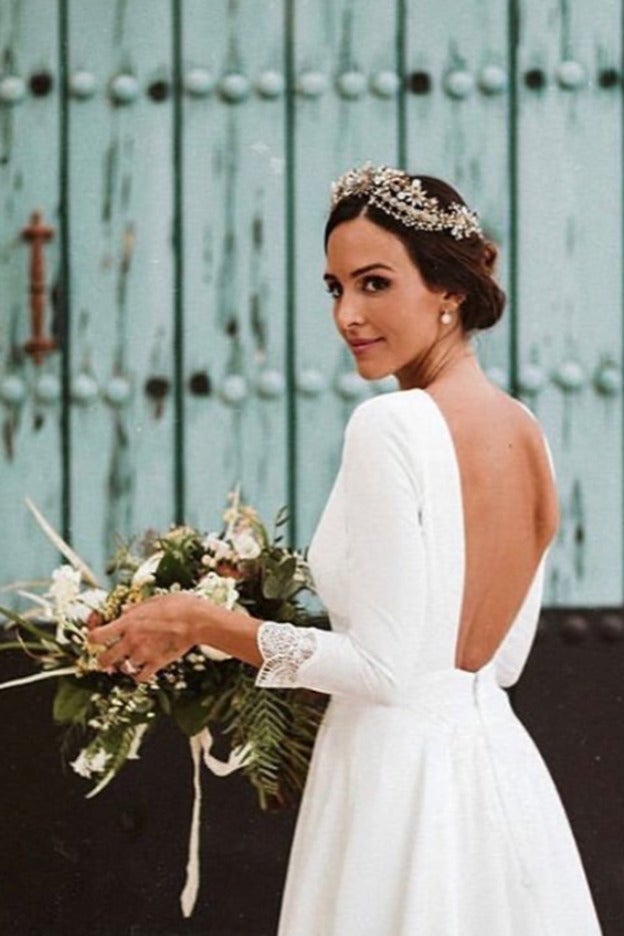 Todo sobre la espectacular tiara de novia de Rocío Osorno