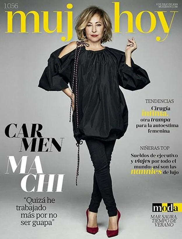 Carmen Machi, en la portada de Mujerhoy/