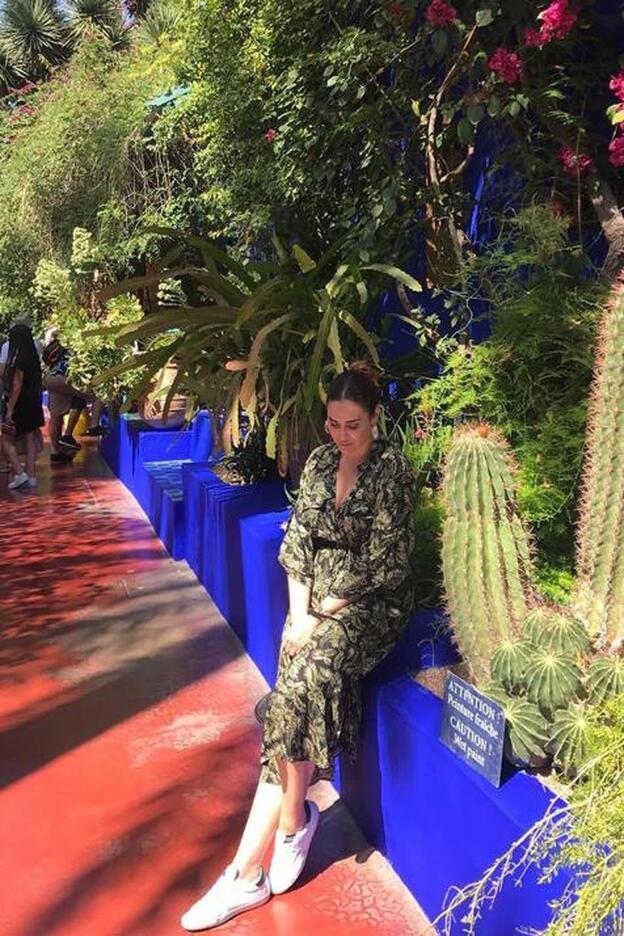 Le copiamos a Vicky Martín Berrocal en las rebajas el vestido con el estampado más veraniego