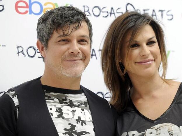 Alejandro Sanz y Raquel Perera, juntos en el cumpleaños de su hijo