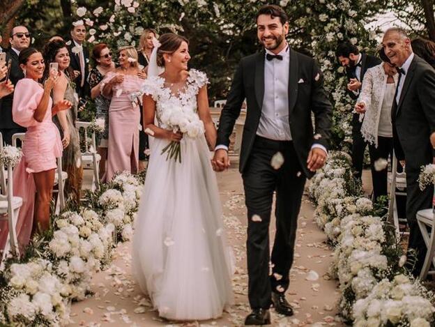 Alexandra Pereira: así ha sido su espectacular vestido de novia