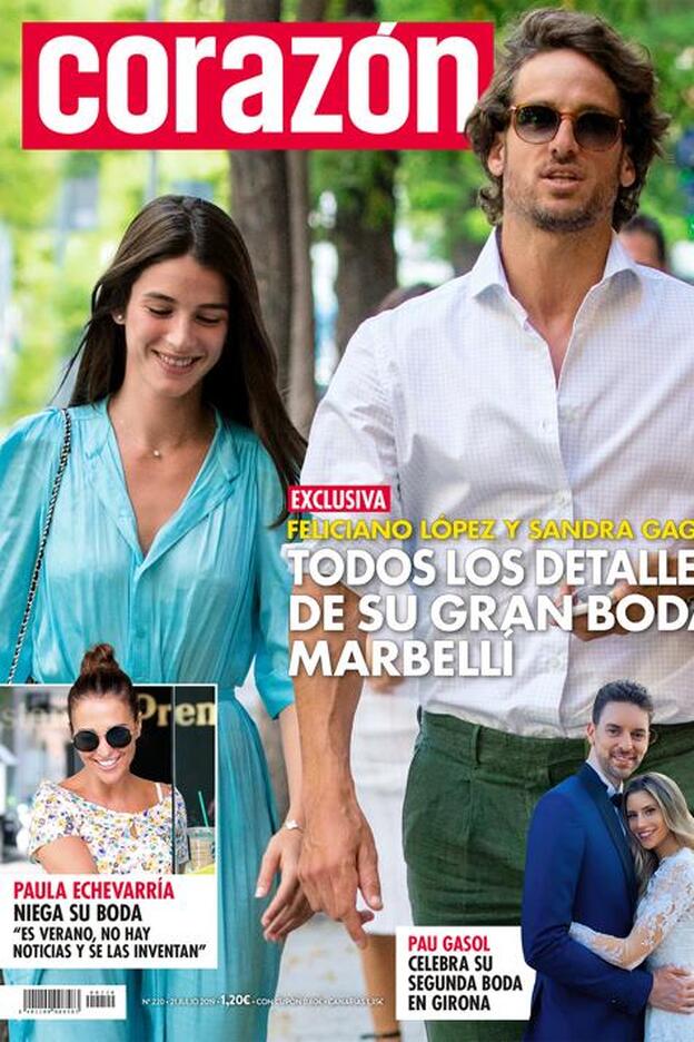 Todos los detalles de la finca donde se casarán Feliciano López y Sandra Gago, portada de 'Corazón'