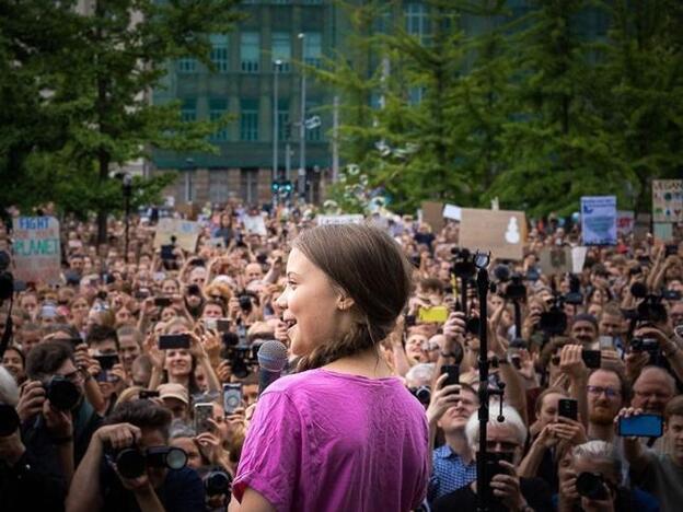 La activista sueca Greta Thunberg./instagram