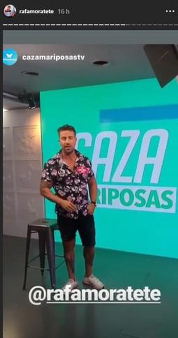 Rafa Mora se ha sometido a un casting en directo para demostrar sus dotes como presentador.