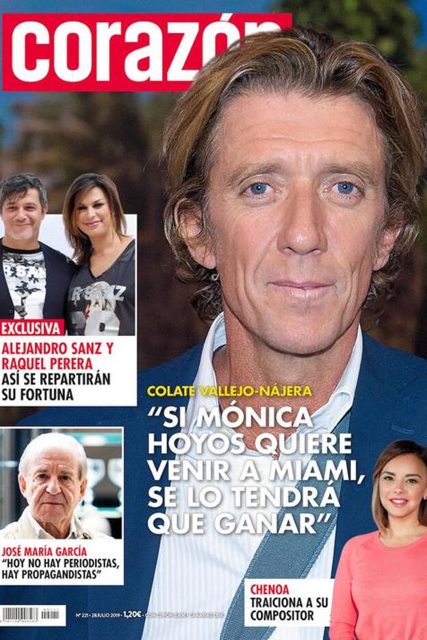 Colate da una esperanza a Mónica Hoyos en la portada de 'Corazón'