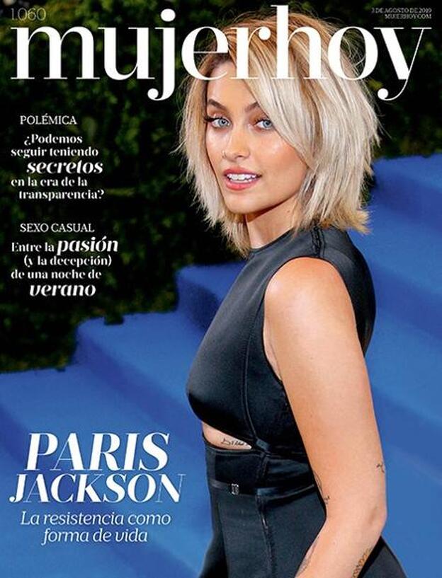 Paris Jackson, un torbellino en la portada de Mujerhoy