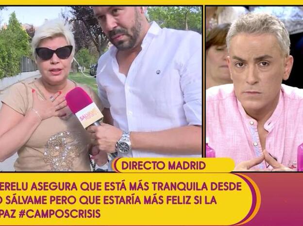 Así fue la reconciliación de Terelu Campos con Kiko Hernández