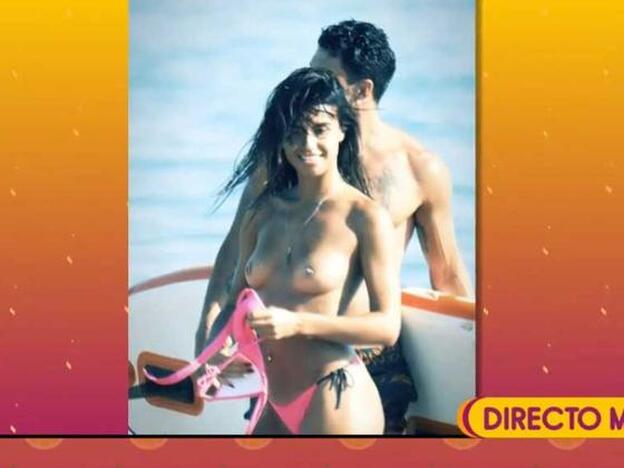El escandaloso topless de Sofía Suescun en la playa con Kiko Jiménez