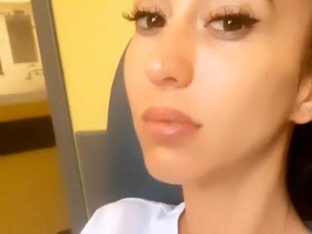 Aurah Ruiz preocupa a sus seguidores con una imagen desde el hospital
