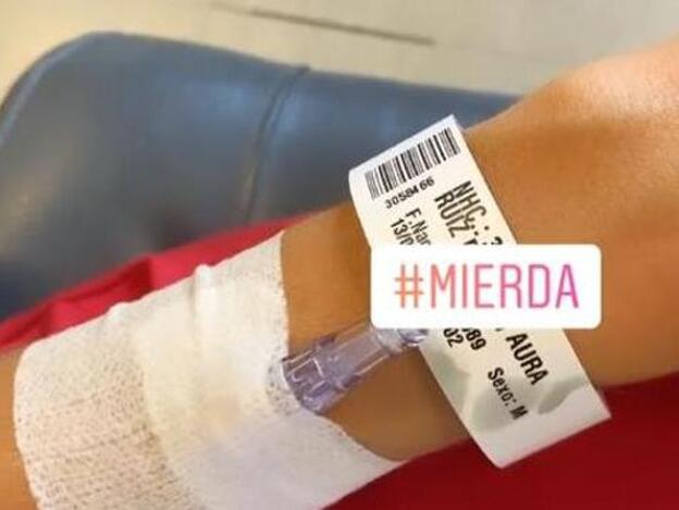 Aurah Ruiz explica los motivos de su hospitalización